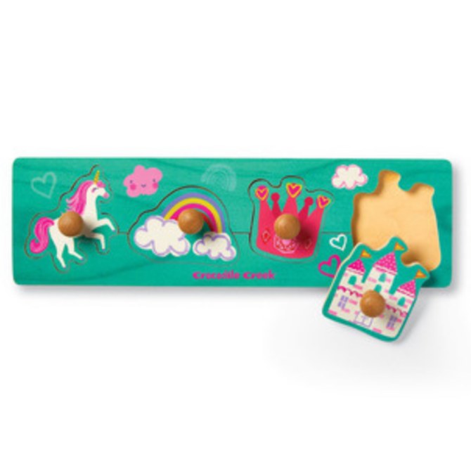 ROMPECABEZA MADERA PRINCESAS 4 PZ