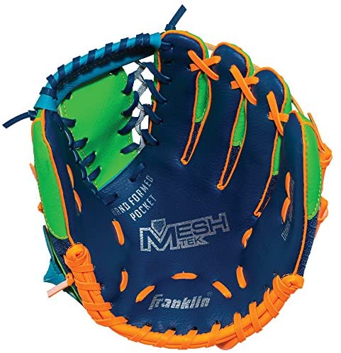 GUANTE CON BOLA COLOR NEON 9.5&quot;